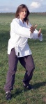 Tai chi Langform trainieren mit Sylvia Hellmold